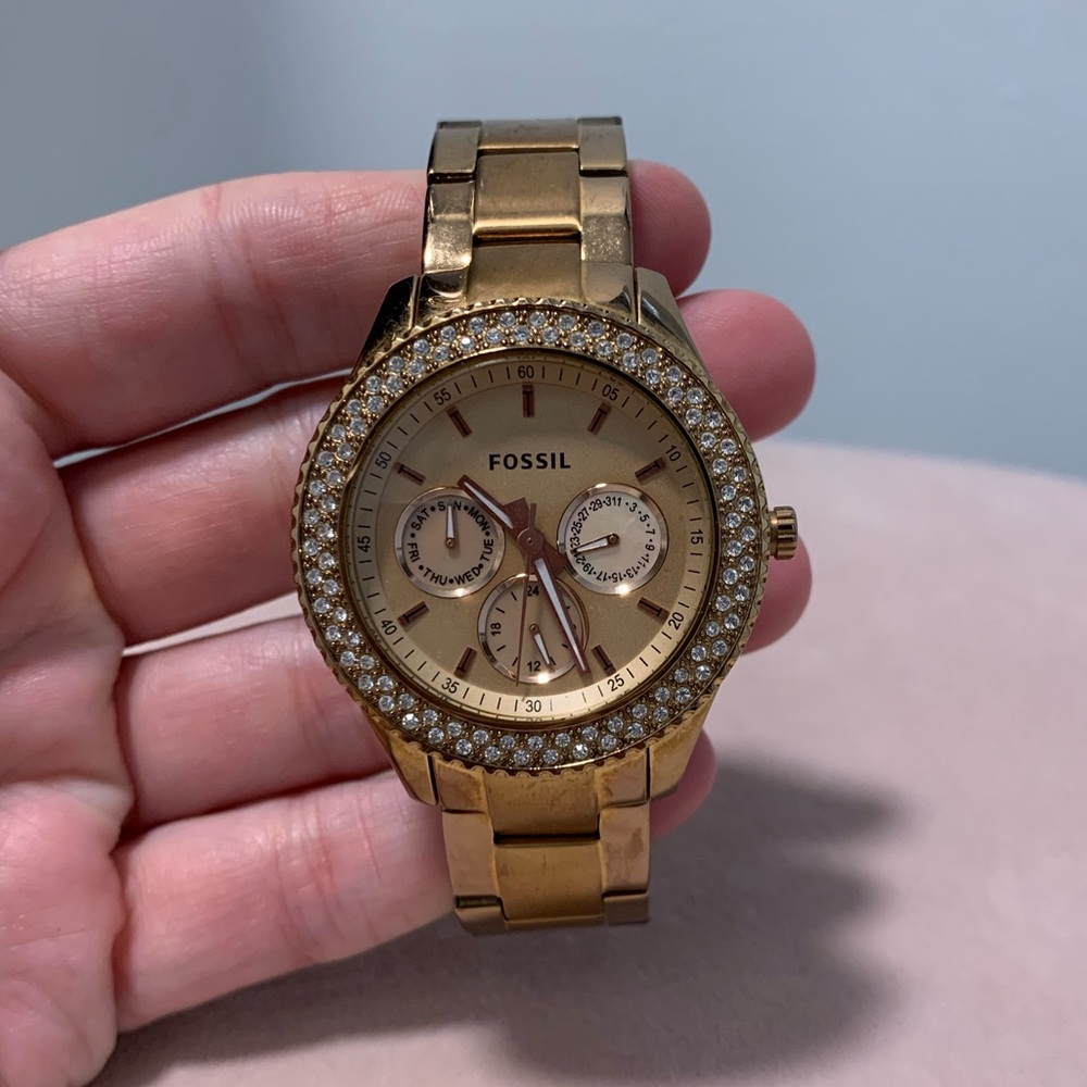 Fossil Rose Gold Watch